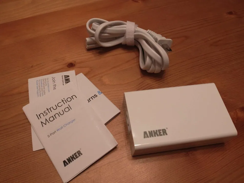 Anker 25w 5port usb charger 04