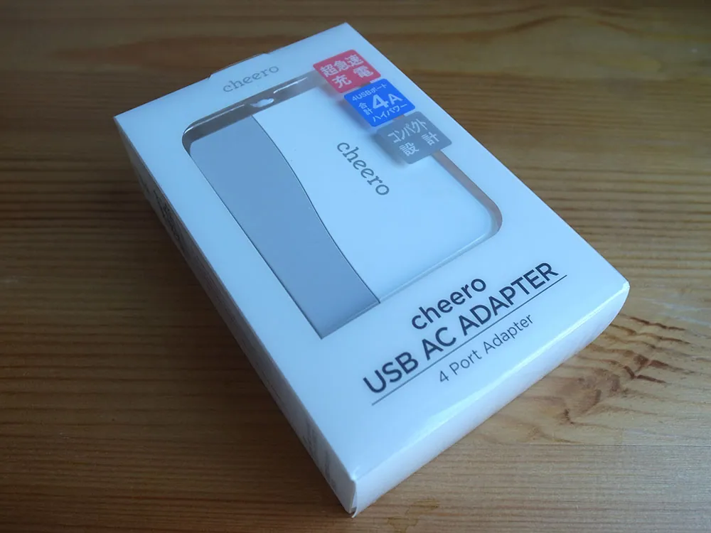 Cheero usb ac adaptor 01