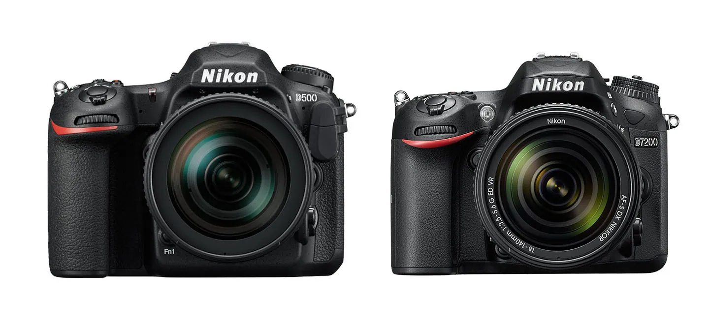 Nikon D500 D7200