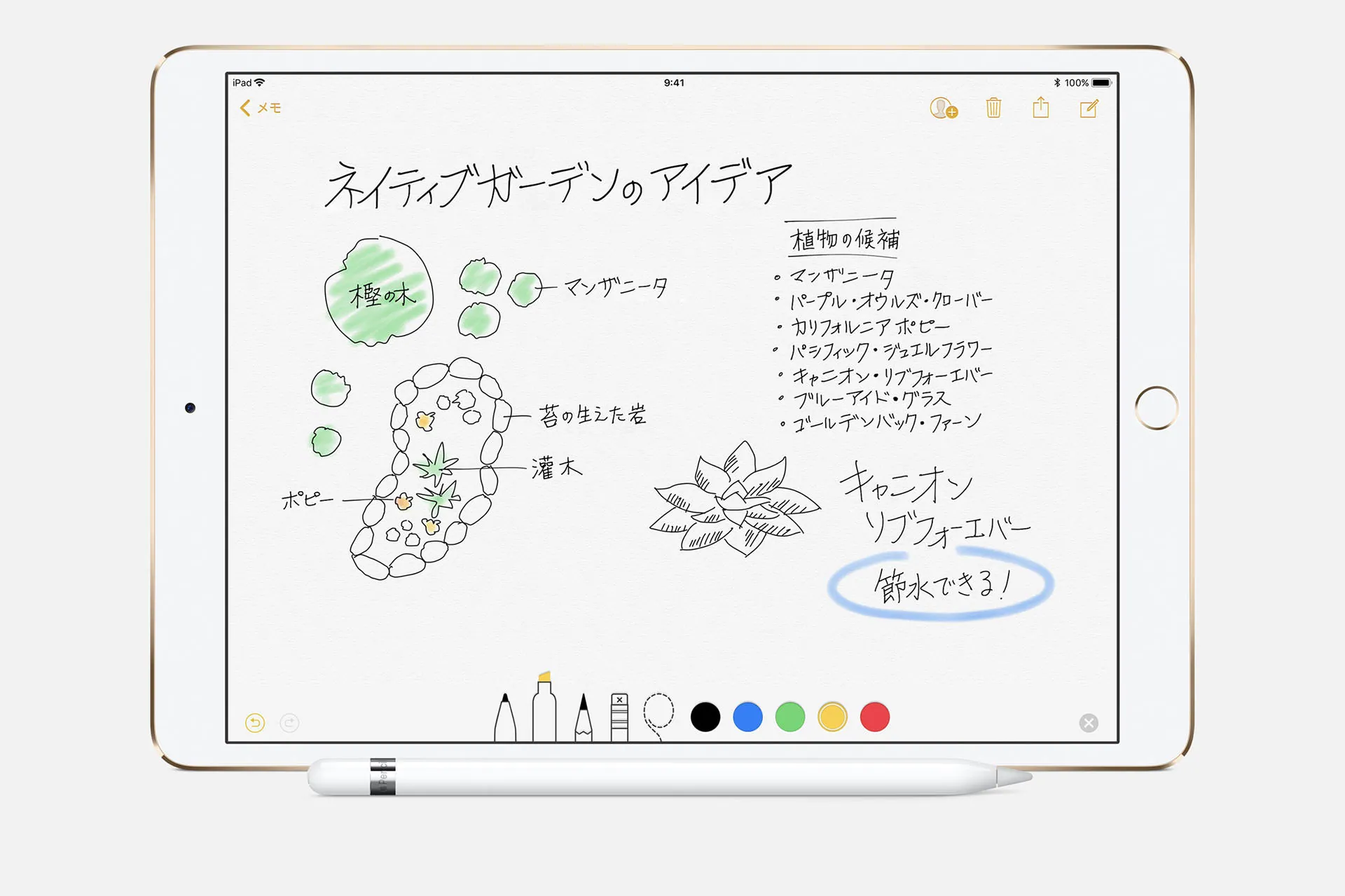 iPad Proでメモ取ったりしたい