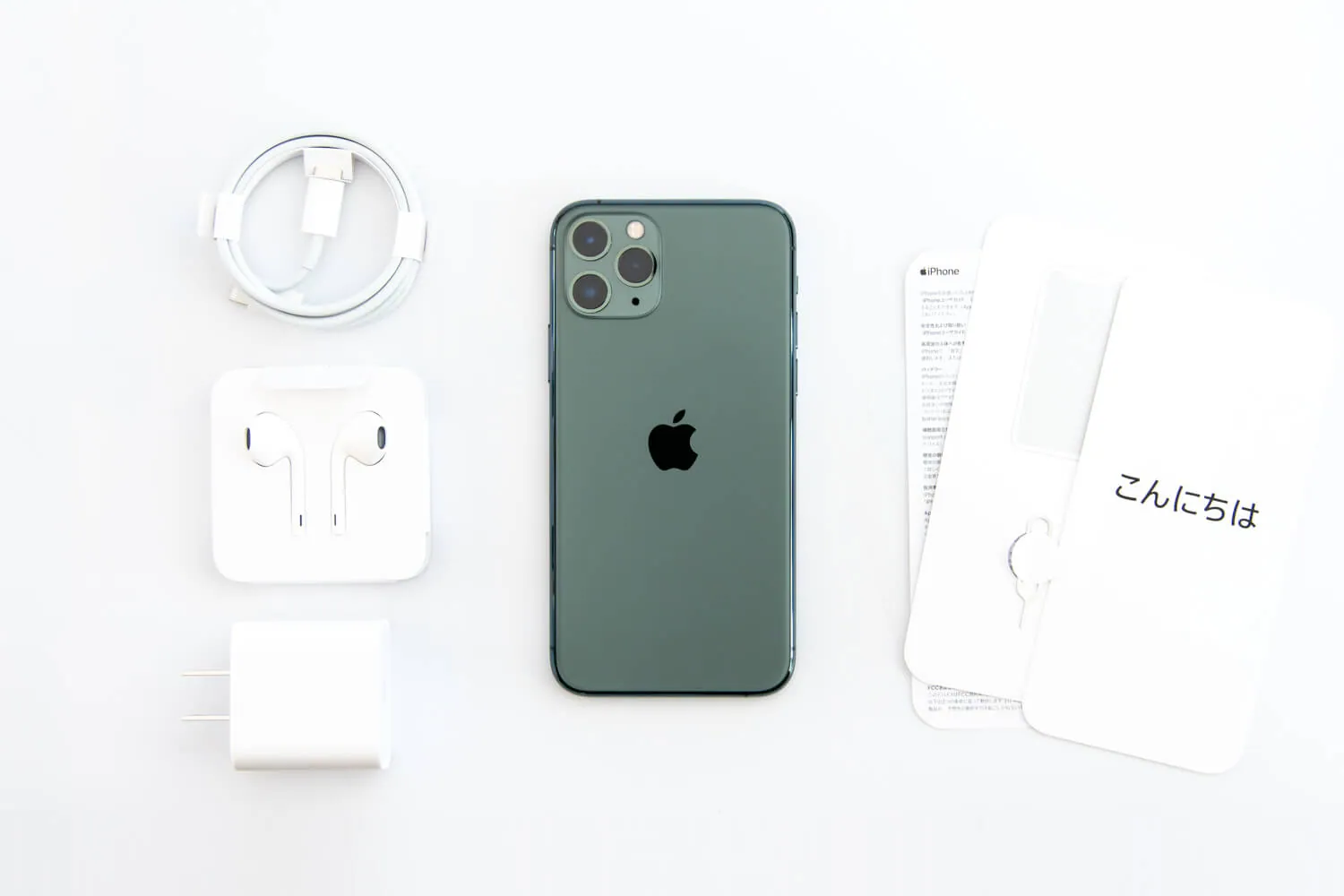iPhone 11 Pro ミッドナイトグリーン 開封・外観レビュー | でこにく