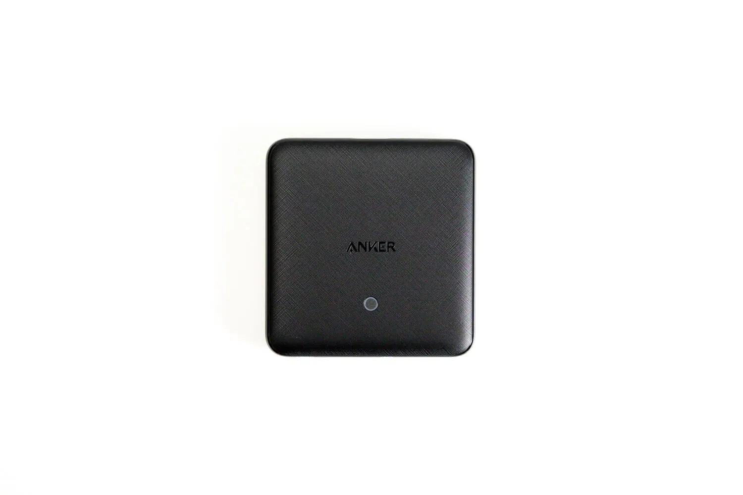 Anker PowerPort Atom III Slim (Four Ports）を上から見たところ