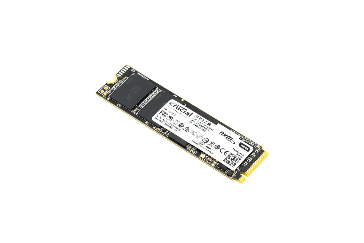 Crucial P1シリーズM.2 SSD