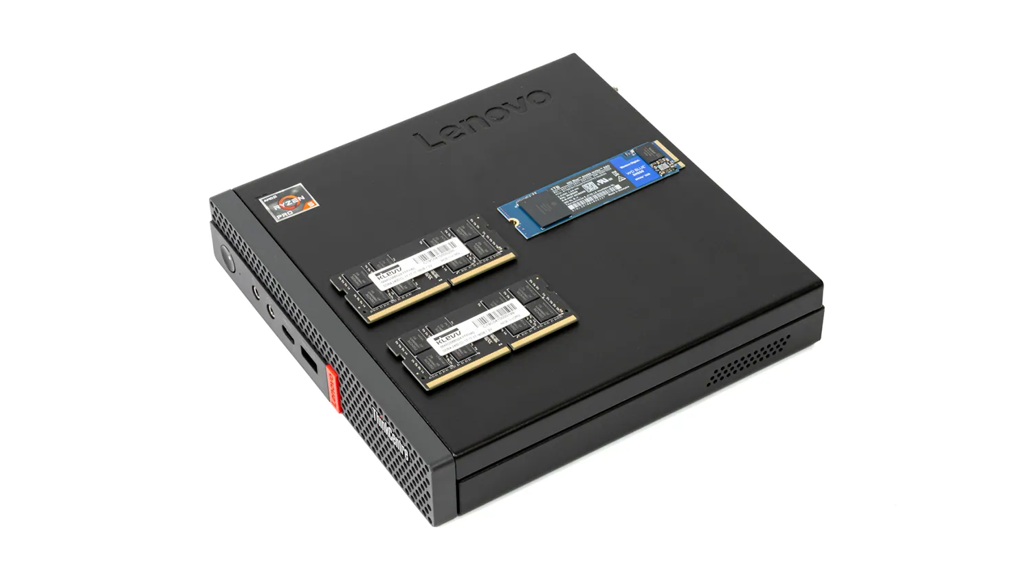 ThinkCentre M75q‐1 Tinyのメモリ・SSDを増設する手順 | でこにく