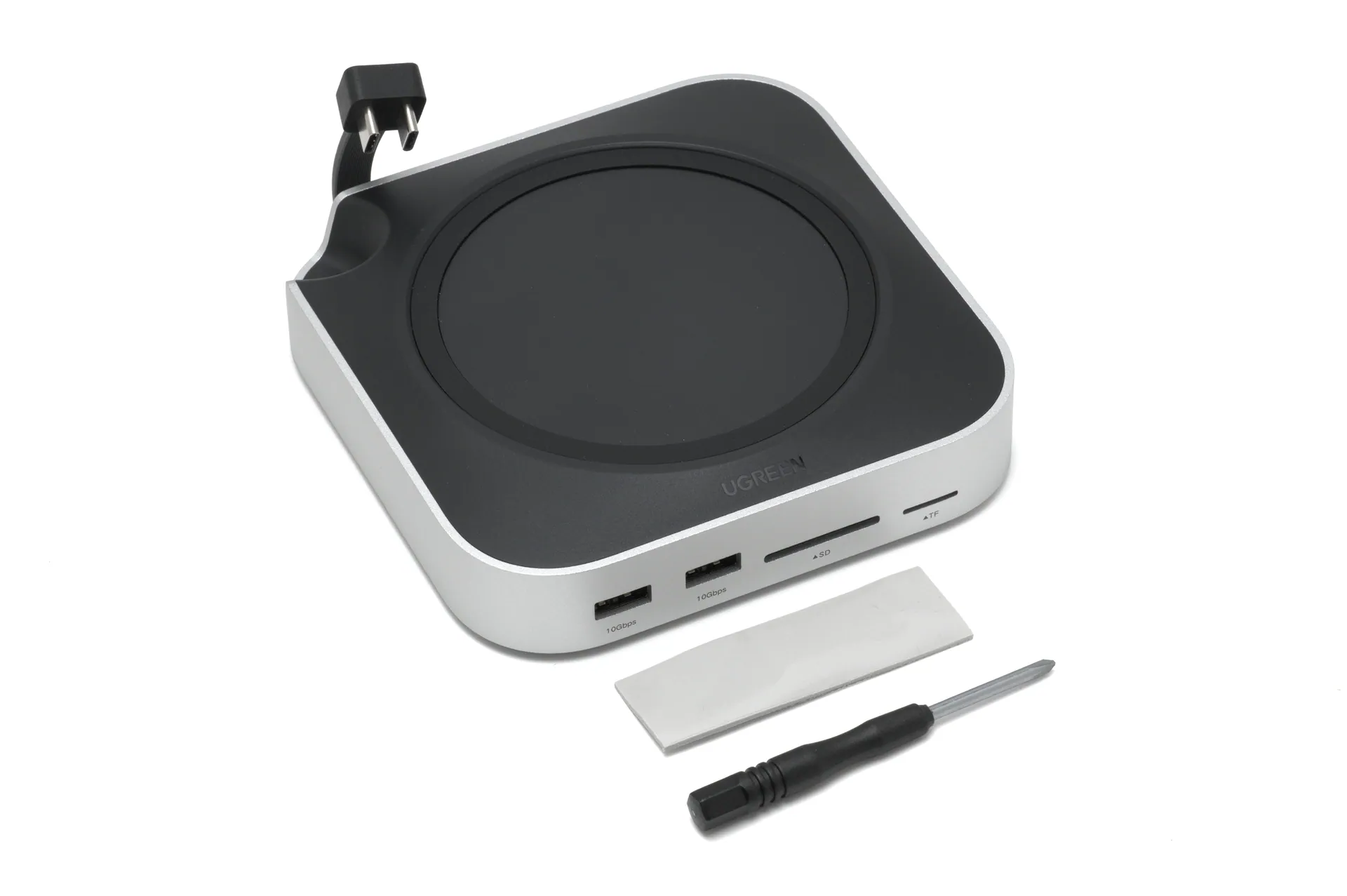 UGREEN Mac mini M4 ドッキングステーション レビュー：Mac miniと重ね